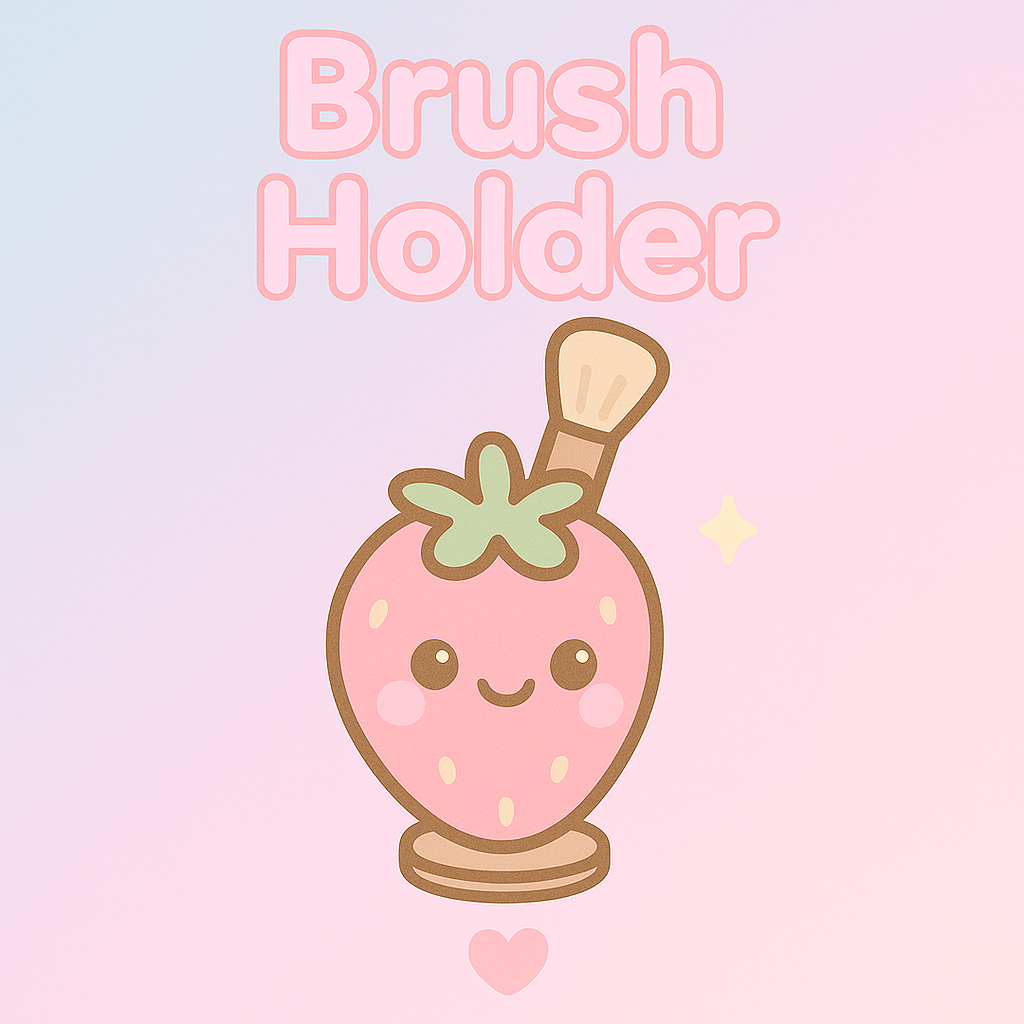 Custom Brush Holder