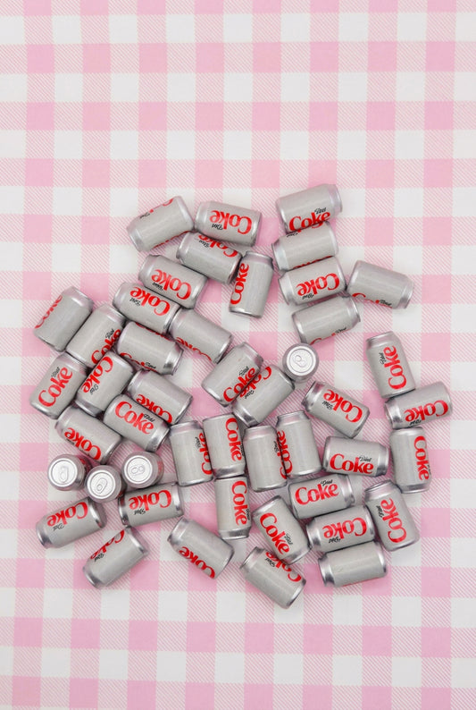 Mini Soda Can Charms | Decoden & Dollhouse Craft Supply Packs