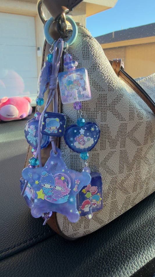 Twin Star Bag Charm- Dream Star Edition