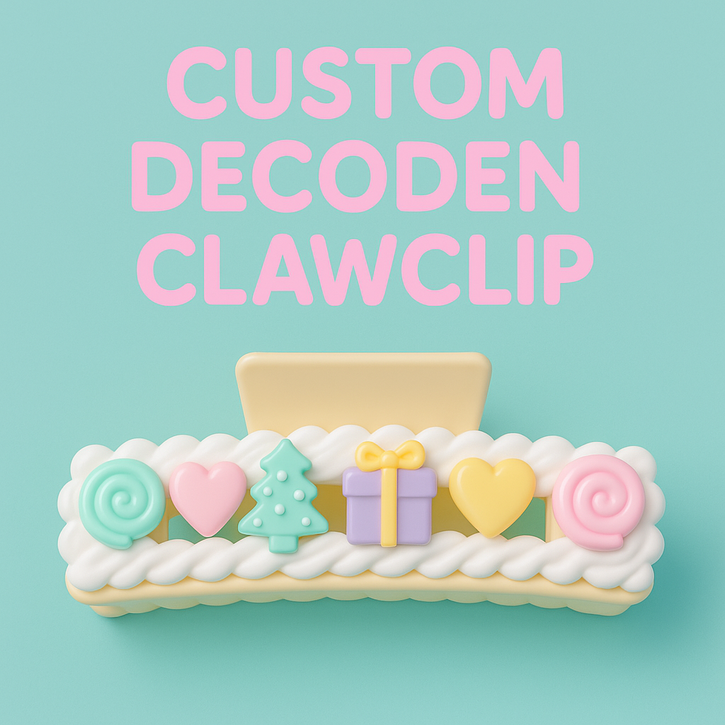 Custom Decoden Claw Clip