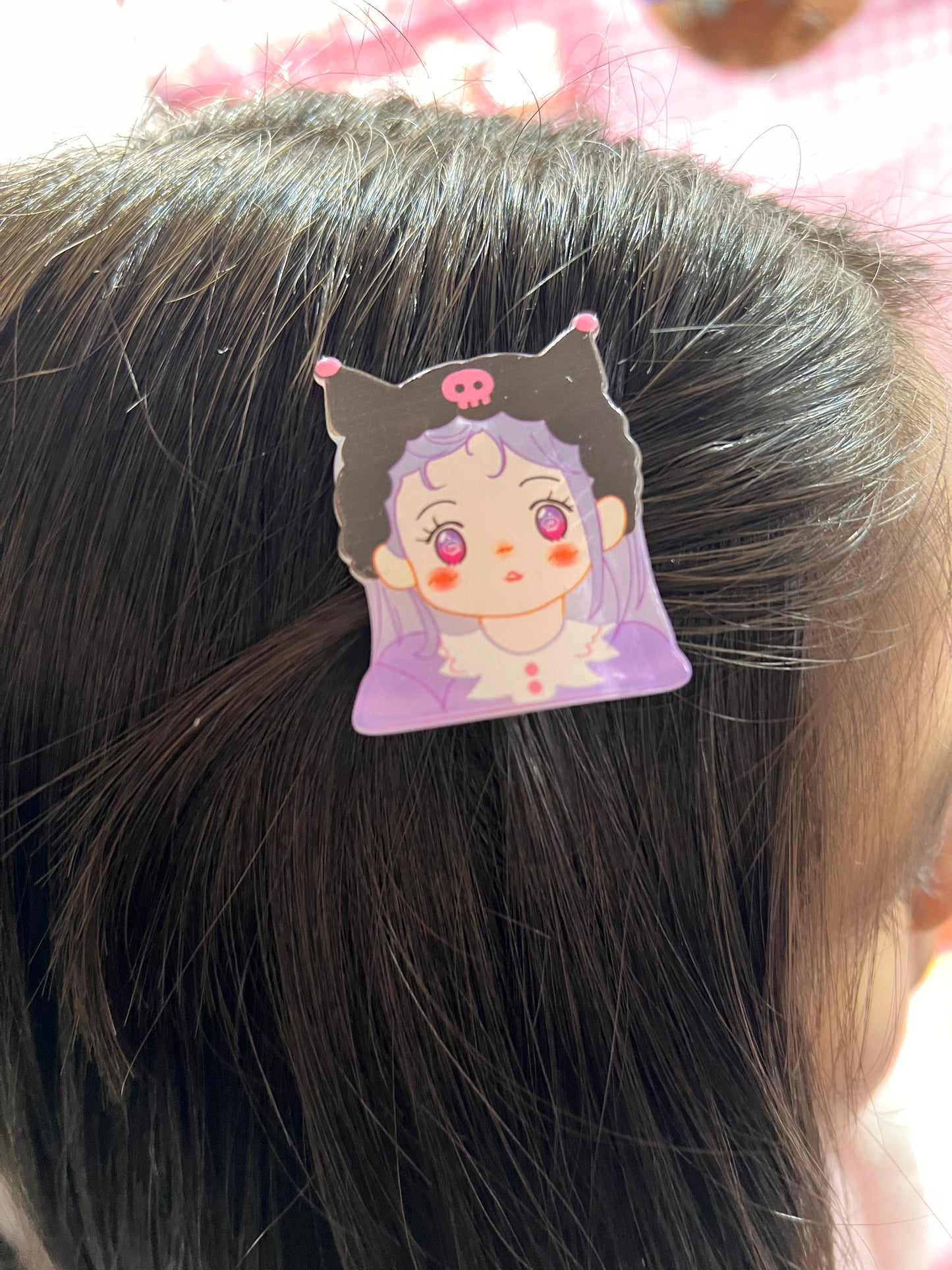 🍓 Berry Kawaii Character Hair Clips | Matching Pair